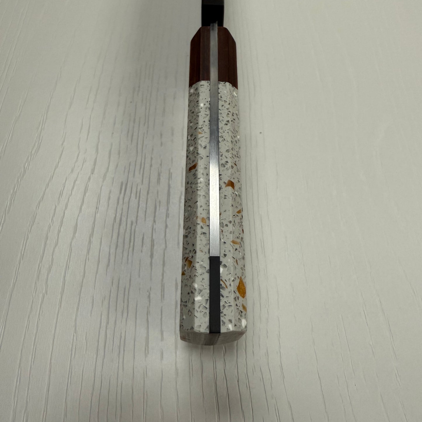 SANTOKU Chef Knife "Hydulignum / Greyhound / Black Diamond"